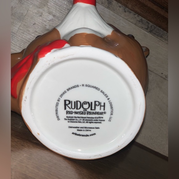 Super Cute Rudolf the Red-Nose Reindeer Mug - NEW - Picture 5 of 5